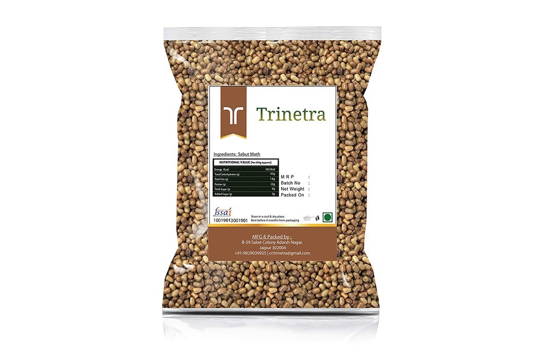 Trinetra Sabut Moth    Pack  500 grams